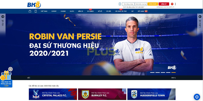 BK8 2 Đại sứ thương hiệu BK8 Robin Van Persie